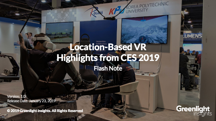 Location-Based VR Highlights from CES 2019