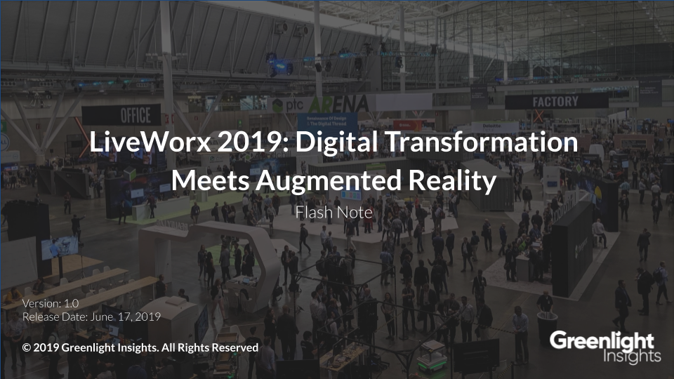 LiveWorx 2019: Digital Transformation Meets Augmented Reality