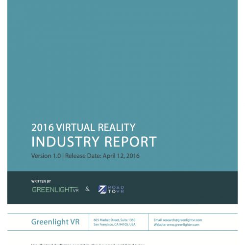 2016 VR Industry Report Spring